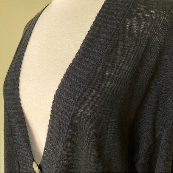 GUDRUN SJODEN Organic Linen Cardigan - Picture 2 of 7